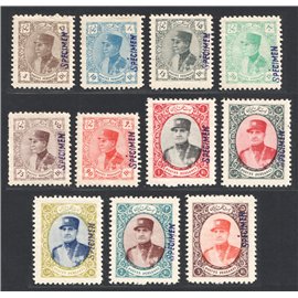 1935 Dinari Specimen Issue 