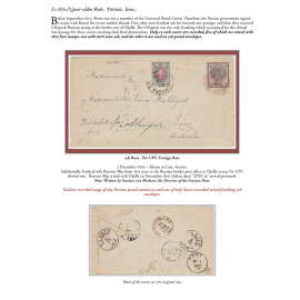 PERSIA, QAJAR POSTAL STATIONERY